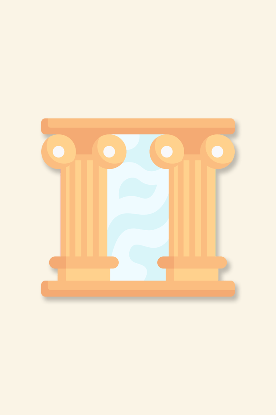 classic pillar icon