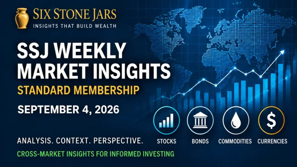 SSJ Weekly Market Insights featured market graphic for week ending September 4, 2026.